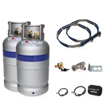 Alugaspaket 2x11kg invändig tankning