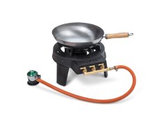 HOT WOK PRO 12 kW gasbrännare inkl. wokpanna 30 cm