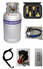 Alugaspaket 1x11kg invändig tankning