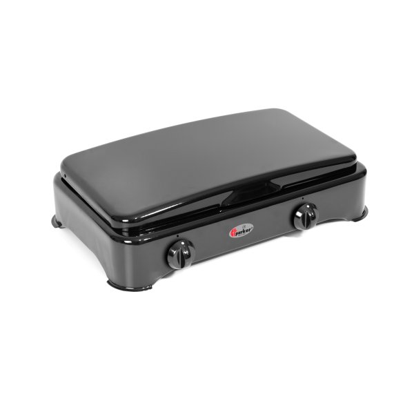 Gasolkök Parker - 2-lågigt, svart