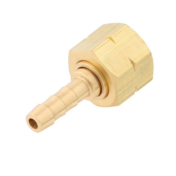 Slangsockel 8 mm - med överfallsmutter G1/4''V