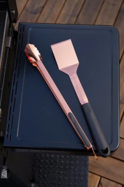 Grillverktygset 3st Rose guld